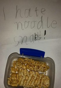 No guessing where this little guy is coming from...